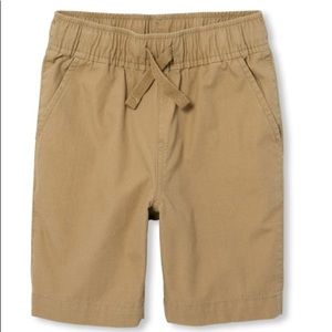 Big boys  pull on khaki shorts